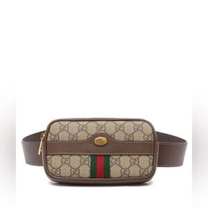 Gucci GG Supreme Mini Ophidia Belt Bag (SEE DESCRIPTION)